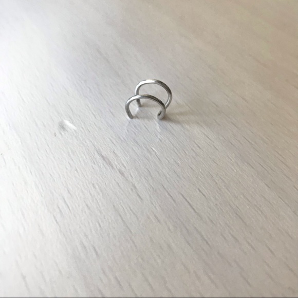 STERLING SILVER Earring Cuff - Picture 3 of 6